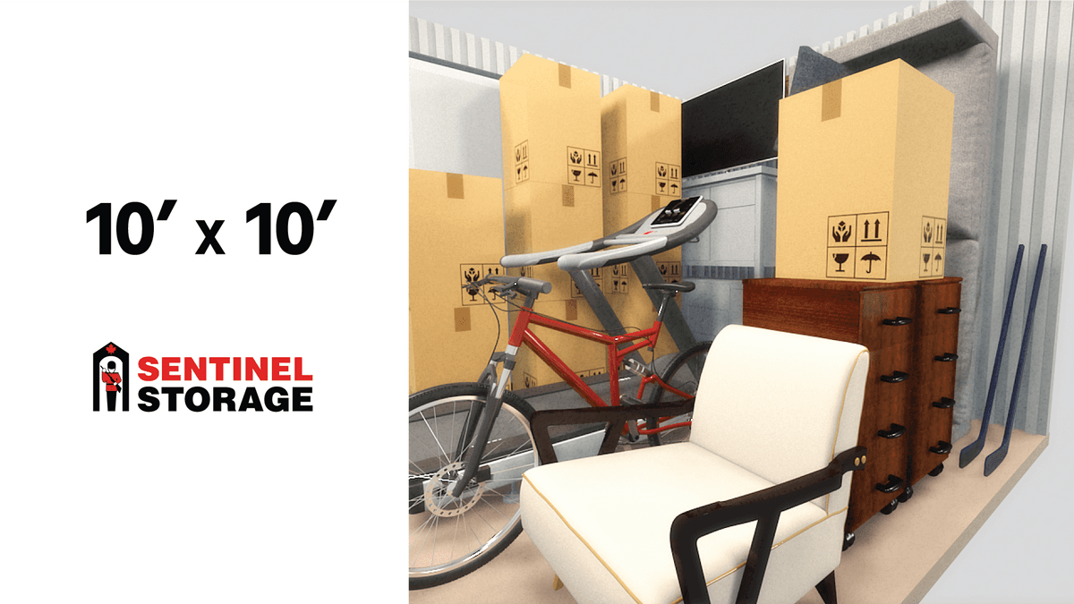 Ideal for studio apartment or office suite.